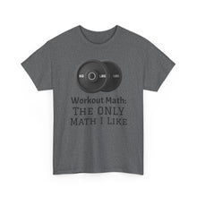 Workout Math--Unisex Heavy Cotton Tee