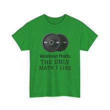 Workout Math--Unisex Heavy Cotton Tee