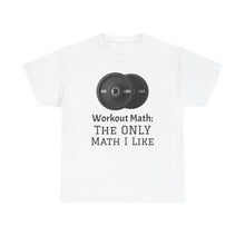 Workout Math--Unisex Heavy Cotton Tee