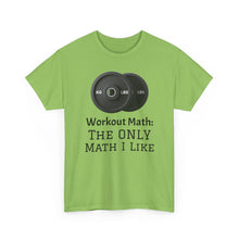 Workout Math--Unisex Heavy Cotton Tee