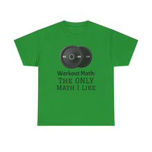 Workout Math--Unisex Heavy Cotton Tee