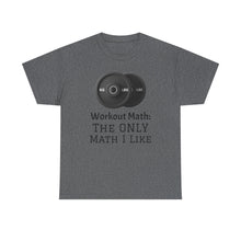 Workout Math--Unisex Heavy Cotton Tee