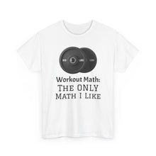 Workout Math--Unisex Heavy Cotton Tee